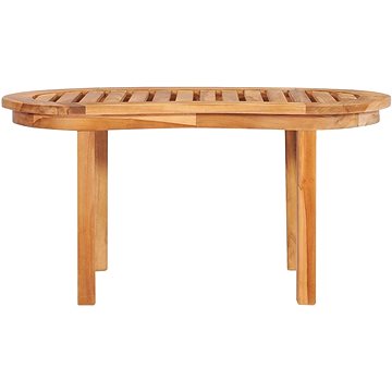 SHUMEE Konferenční stolek 90 × 50 × 45 cm masivní teakové dřevo, 48027 (48027)