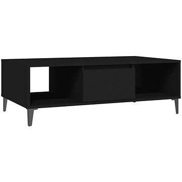 SHUMEE Konferenční stolek černý 103,5 × 60 × 35 cm dřevotříska, 806023 (806023)