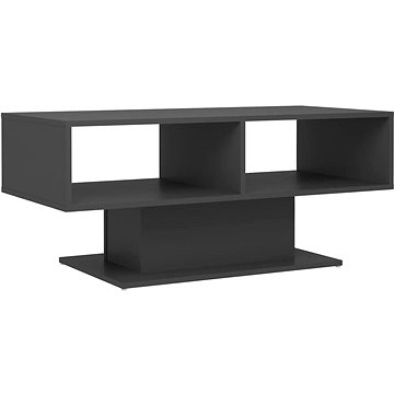 SHUMEE Konferenční stolek šedý 103,5 × 50 × 44,5 cm dřevotříska, 806824 (806824)