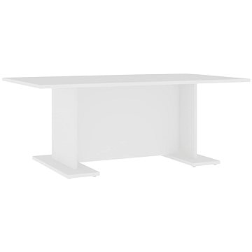 SHUMEE Konferenční stolek bílý 103,5 × 60 × 40 cm dřevotříska, 806840 (806840)