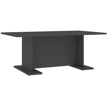 SHUMEE Konferenční stolek šedý 103,5 × 60 × 40 cm dřevotříska, 806842 (806842)