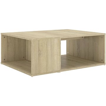 SHUMEE Konferenční stolek dub sonoma 90 × 67 × 33 cm dřevotříska, 806906 (806906)