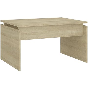 SHUMEE Konferenční stolek dub sonoma 68 × 50 × 38 cm dřevotříska, 808335 (808335)