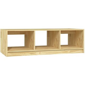 SHUMEE Konferenční stolek 110 × 50 × 34 cm masivní borové dřevo, 809912 (809912)