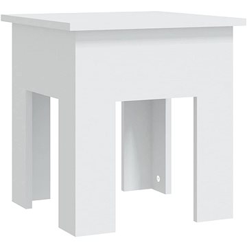 SHUMEE Konferenční stolek bílý 40 × 40 × 42 cm dřevotříska, 810244 (810244)