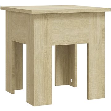 SHUMEE Konferenční stolek dub sonoma 40 × 40 × 42 cm dřevotříska, 810247 (810247)