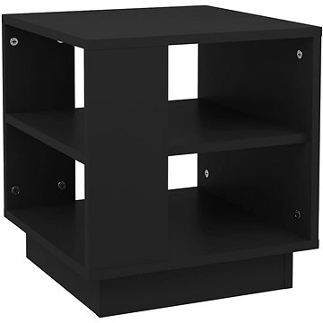 SHUMEE Konferenční stolek černý 40 × 40 × 43 cm kompozitní dřevo, 810299 (810299)