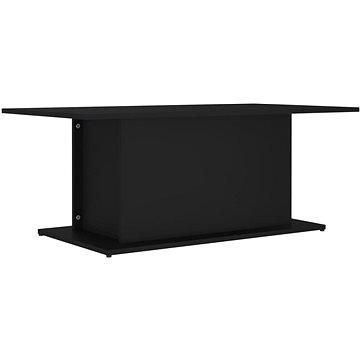 SHUMEE Konferenční stolek černý 102 × 55,5 × 40 cm dřevotříska, 810308 (810308)