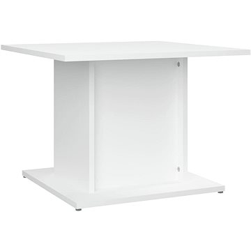 SHUMEE Konferenční stolek bílý 55,5 × 55,5 × 40 cm dřevotříska, 810316 (810316)