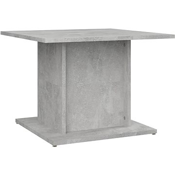 SHUMEE Konferenční stolek betonově šedý 55,5 × 55,5 × 40 cm dřevotříska, 810320 (810320)