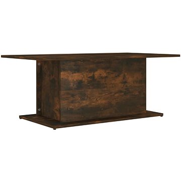 SHUMEE Konferenční stolek kouřový dub 102 × 55,5 × 40 cm dřevotříska, 813092 (813092)