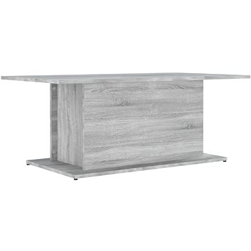 SHUMEE Konferenční stolek šedý sonoma 102 × 55,5 × 40 cm dřevotříska, 813093 (813093)