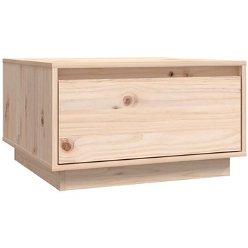 SHUMEE Konferenční stolek 55 × 56 × 32 cm masivní borové dřevo, 813405 (813405)