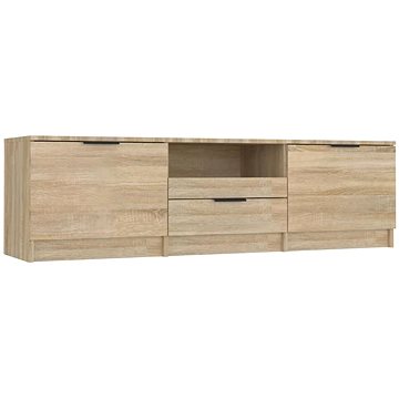 Shumee TV skříňka dub sonoma 140 × 35 × 40 cm kompozitní dřevo (811451)