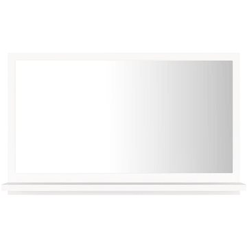 Shumee Koupelnové zrcadlo bílé 60 × 10,5 × 37 cm dřevotříska (804562)