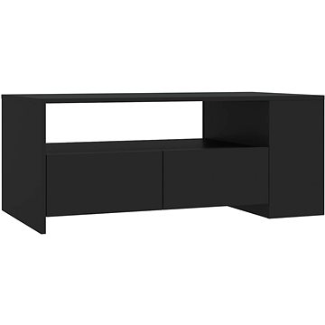 Shumee Konferenční stolek černý 102 × 55 × 42 cm kompozitní dřevo (810918)