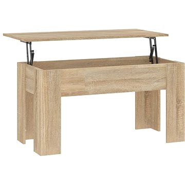 Shumee Konferenční stolek dub sonoma 101 × 49 × 52 cm kompozitní dřevo (809686)