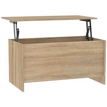Shumee Konferenční stolek dub sonoma 102 × 55,5 × 52,5 cm kompozitní dřevo (809668)