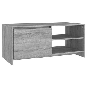 Shumee Konferenční stolek šedý sonoma 102 × 50 × 45 cm kompozitní dřevo (813033)