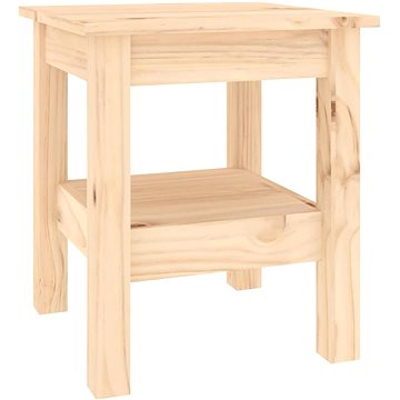 Shumee Konferenční stolek 35 × 35 × 40 cm masivní borové dřevo (814259)
