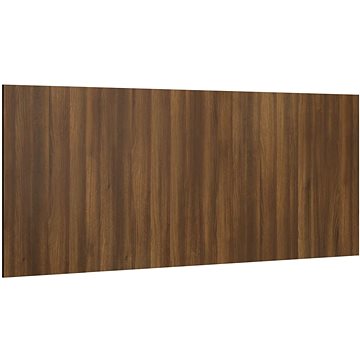 Shumee Čelo postele - hnědý dub, 200 × 1,5 × 80 cm, kompozitní dřevo (816978)