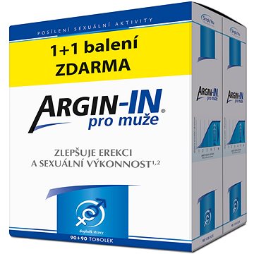 Argin-IN pro muže tob.90 + Argin-IN tob.90 zdarma (8594059730886)
