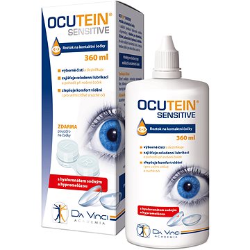 Ocutein Sensitive roztok na kontaktní čočky 360 ml (8594059738622)