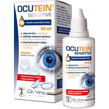 Ocutein Sensitive roztok na kontaktní čočky 50 ml (8594059738639)