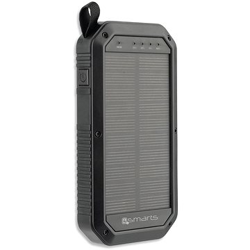 4smarts Solar Power Bank Rugged TitanPack 8000mAh black (468568)