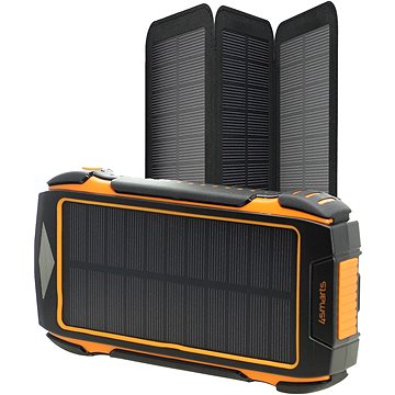4smarts Solar Powerbank Rugged TitanPack Eco 20,000mAh black (459354)