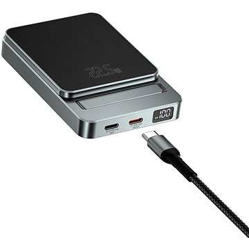 4smarts Wireless OneStyle 5000mAh MagSafe compatible, black
