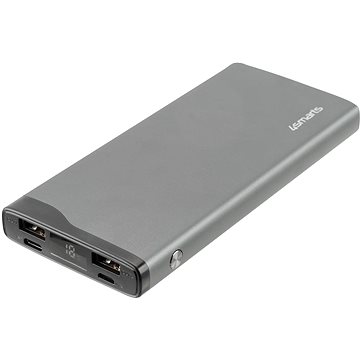 4smarts Power Bank VoltHub Pro 10000mAh 22.5W with Quick Charge, PD gunmetal Select Edition (468777)