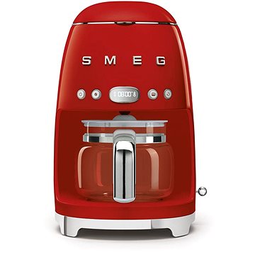 SMEG 50's Retro Style 1,4l 10 cup červený (DCF02RDEU)