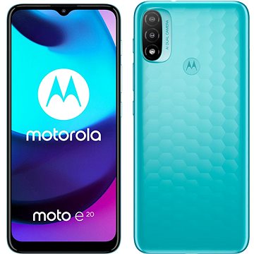 Motorola Moto E20 modrá (PARX0001PL)