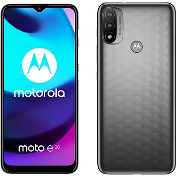 Motorola Moto E20 šedá (PARX0007PL)