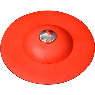 FALA Výpusť umyvadlová silikonová s filtrem červená (5906083039416)