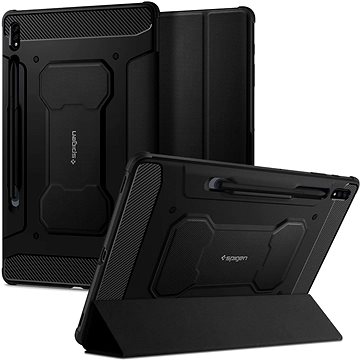 Spigen Rugged Armor Pro Black Samsung Galaxy Tab S7+/S8+ (ACS01607)