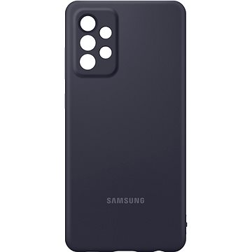 Samsung silikonový zadní kryt pro Galaxy A72 černý (EF-PA725TBEGWW)
