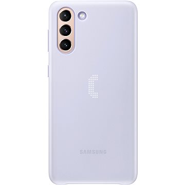 Samsung Zadní kryt s LED diodami pro Galaxy S21+ bílý (EF-KG996CWEGWW)
