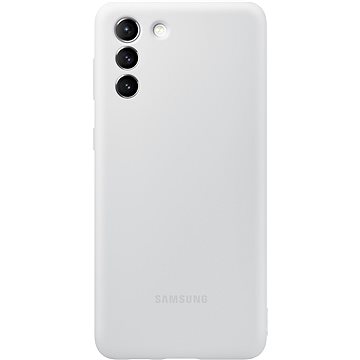 Samsung Silikonový zadní kryt světle pro Galaxy S21+ šedý (EF-PG996TJEGWW)