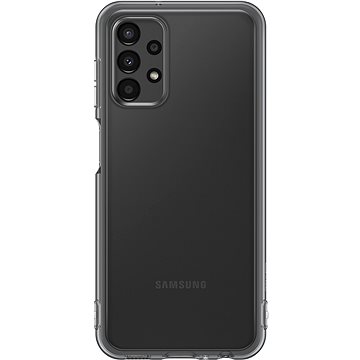 Samsung Galaxy A13 Poloprůhledný zadní kryt černý (EF-QA135TBEGWW)