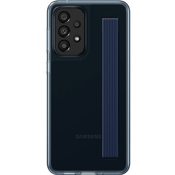 Samsung Galaxy A33 5G Poloprůhledný zadní kryt s poutkem černý (EF-XA336CBEGWW)