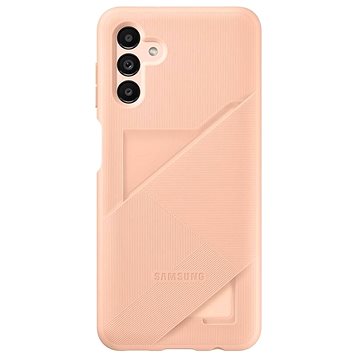 Samsung Galaxy A13 5G Zadní kryt s kapsou na kartu broskvový