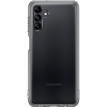 Samsung Galaxy A04s Poloprůhledný zadní kryt černá (EF-QA047TBEGWW)
