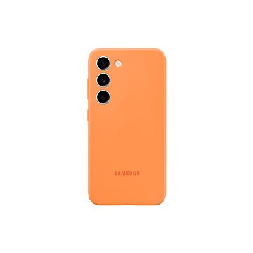 Samsung Galaxy S23 Silikonový zadní kryt Orange (EF-PS911TOEGWW)