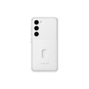 Samsung Galaxy S23 Ochranný kryt Frame bílý
