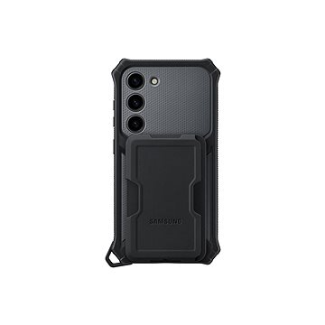 Samsung Galaxy S23 Ochranný kryt s odnímatelným úchytem na příslušenství Black