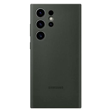 Samsung Galaxy S23 Ultra Silikonový zadní kryt Green (EF-PS918TGEGWW)