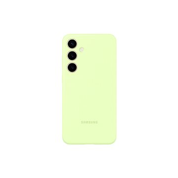 Samsung Galaxy S24+ Silikonový zadní kryt Light Green
