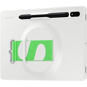 Samsung Galaxy Tab S8 Zadní kryt s poutkem bílý (EF-GX700CWEGWW)